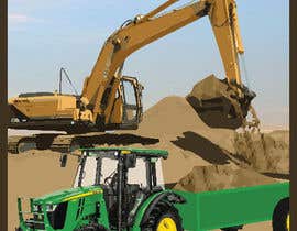#3 for Create an ICON for Tractor Sand Excavator Operate by Dsagarkaushik