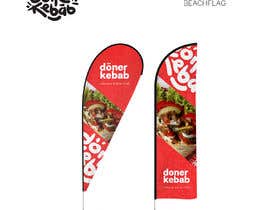 #9 for Beachflag Design - Döner - Kebab by ferdibtk