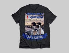 #5 dla 20th anniversary t-shirt design for transportation company przez MareGraphics