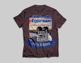 #6 dla 20th anniversary t-shirt design for transportation company przez MareGraphics
