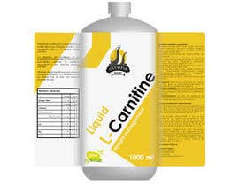 nº 6 pour Foodsupplement - Product Label - L-Carnitine Liquid par gabrielcarrasco1 