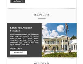 #4 for Graphic design email ad for High end vacation rentals by silvia709