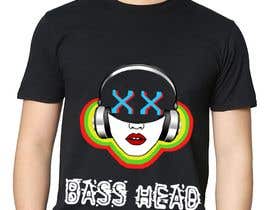 #15 ， BASS HEAD T-Shirt Design - EDM, Music, Festival, Concert 来自 Lishn88