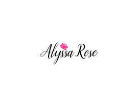 nº 11 pour I would like a logo designed for “ Alyssa Rose” I was thinking a design with the name Alyssa and a rose in it some where. This is more of a brand. Please any creative ideas will be considered. par Pial1977 