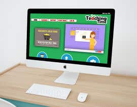 #10 for Teacher Website Design Mockup (including logo) av arvinjohnsampaga