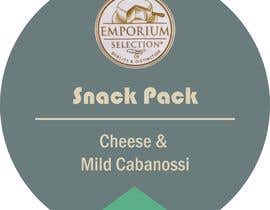 #1 para Deli Snack Pack Design - Sticker to Go on Pack por MJenish