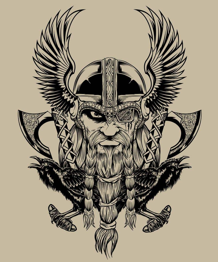 Konkurrenceindlæg #30 for                                                 Create a Traditional Viking/Norse Tattoo Design
                                            