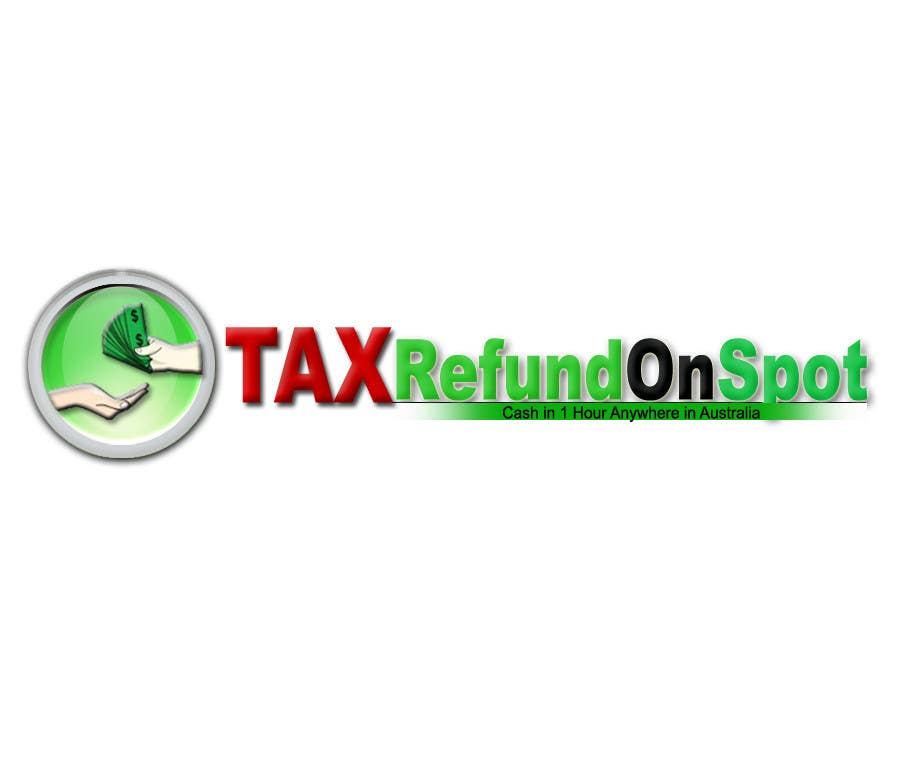 Penyertaan Peraduan #155 untuk                                                 Logo Design for Tax Refund On Spot
                                            