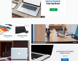 nº 18 pour Design a Website Landing page for a Tech Retail store. par yasirmehmood490 