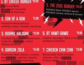#14 for IMPROVE OUR BURGER MENU by totemgraphics