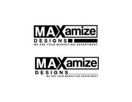 nº 13 pour Maxamize Design Logo par taseenabc 