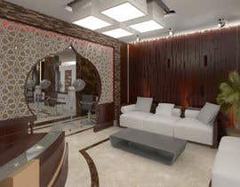 nº 6 pour Interior design of beauty ladies salon (3d render) + furniture layout par visdesign4 