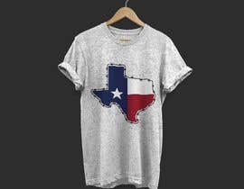 #14 State of Texas Outline T-Shirt Design részére zwarriorx69 által