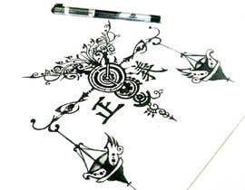 #15 for Steampunk plate balance tattoo design by bhavyazaz7