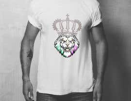 #240 cho Crowned lion design for tshirt bởi Shabnammunni