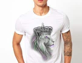#11 cho Crowned lion design for tshirt bởi CrunchyDesigns