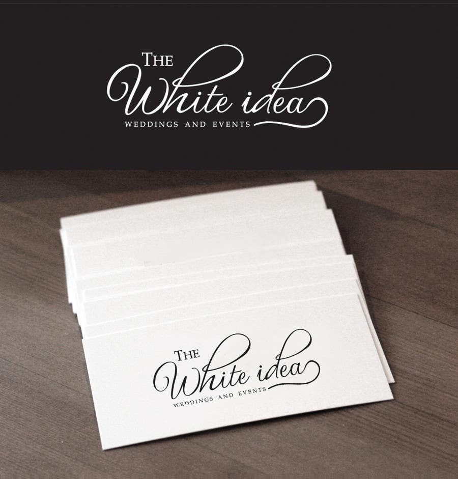 Tävlingsbidrag #586 för                                                 Logo Design for The White Idea - Wedding and Events
                                            