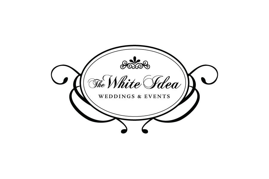 Tävlingsbidrag #492 för                                                 Logo Design for The White Idea - Wedding and Events
                                            