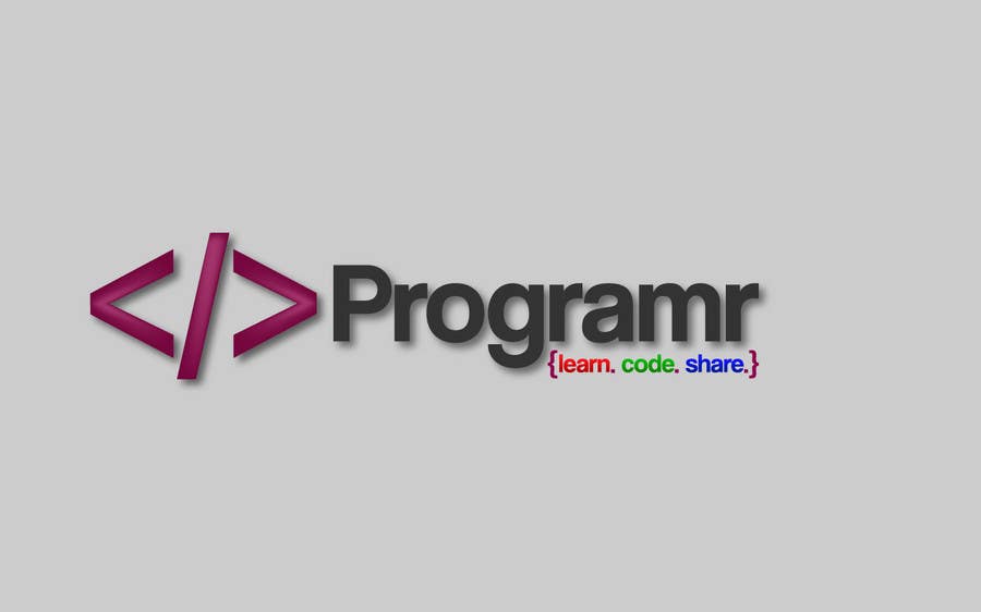 Penyertaan Peraduan #320 untuk                                                 Logo Design for Programr
                                            