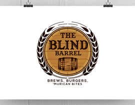 fourtunedesign tarafından Logo for &quot;The Blind Barrel&quot; -- American/speakeasy inspired bar &amp; restaurant için no 66
