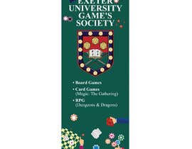 #61 for University Game Society Fresher&#039;s Fair Banner Stand av teAmGrafic