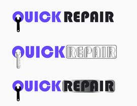 #24 für A logo for a company called QuickRepair. Its an online comparission site for car damages. von althafasuhar