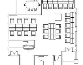 #2 for Design NEW office base on layout in 3D and new proposed floor layout af Ab0mar