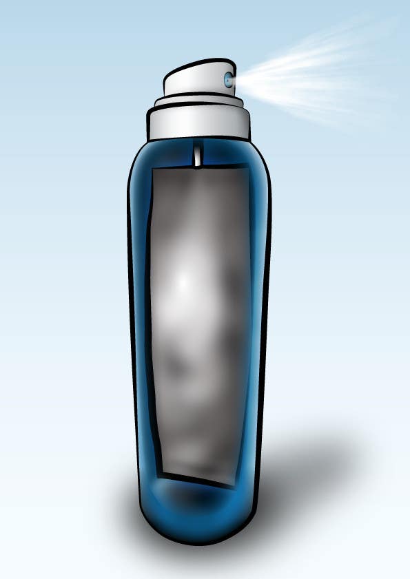 Tävlingsbidrag #21 för                                                 Illustration to illustrate a new aerosol spray technology
                                            