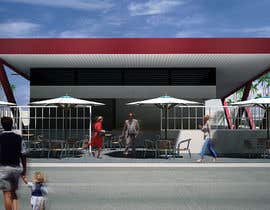 #9 pёr 3D render of a street food market nga frisa01