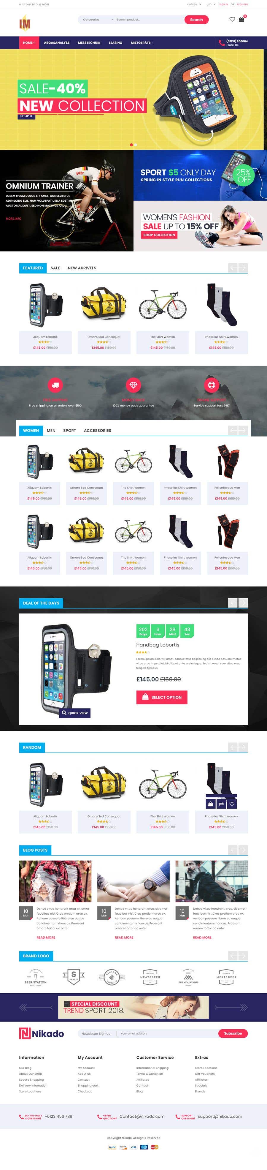 Contest Entry #1 for                                                 Responsive Theme Epages / Strato Webshop
                                            
