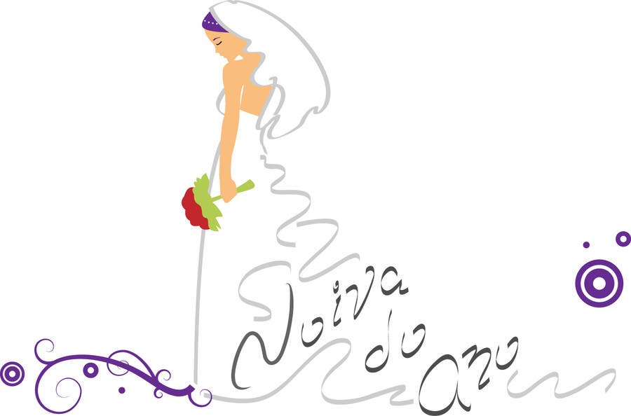 Penyertaan Peraduan #85 untuk                                                 Logo Design for Noiva do ano (Bride of the year)
                                            