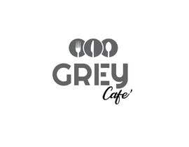 #18 para Logo design Its called Grey Cafe’. It will be selling snacks, sandwiches and sliders. The interior is concrete simple modern design. 
The logo should not be circle as I am restricted to have 4mx1.4m signboard. de Eastahad