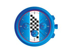 #5 สำหรับ Make a watch Dial design inspiret by motorsport โดย gavinbrand
