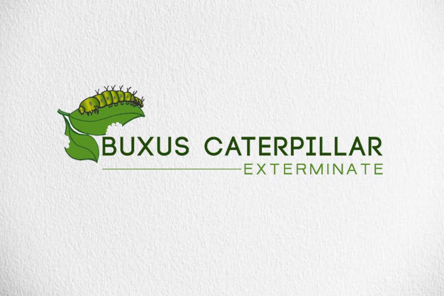 Конкурсна заявка №32 для                                                 Ontwerp een Logo voor Buxus Caterpillar Exterminate company
                                            