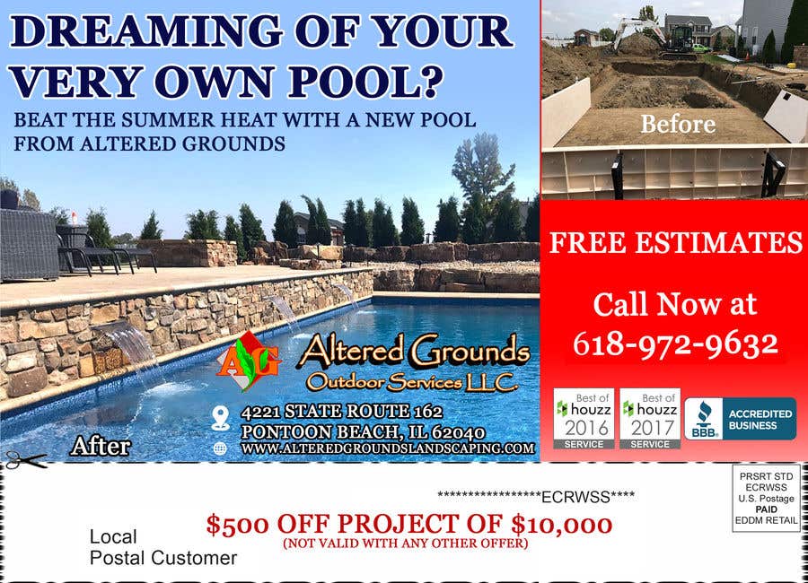 Contest Entry #18 for                                                 Design an advertisement for pool business 2
                                            