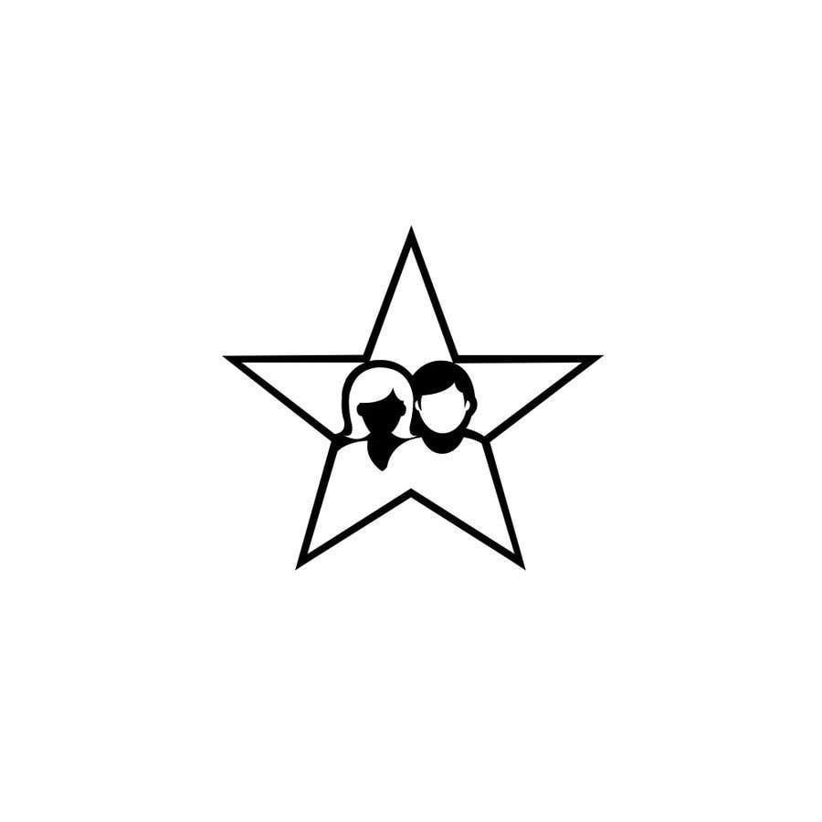 Συμμετοχή Διαγωνισμού #51 για                                                 Create simple logo of man & woman inside star
                                            