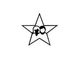 #57 για Create simple logo of man &amp; woman inside star από ianparado