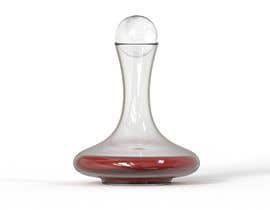 deepm6896 tarafından Create Photorealistic 3D model of a glass wine decanter için no 55
