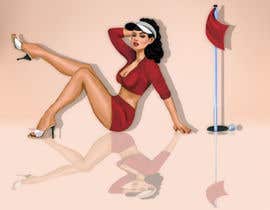 #14 for golf theme pin up girl by HelenaPl