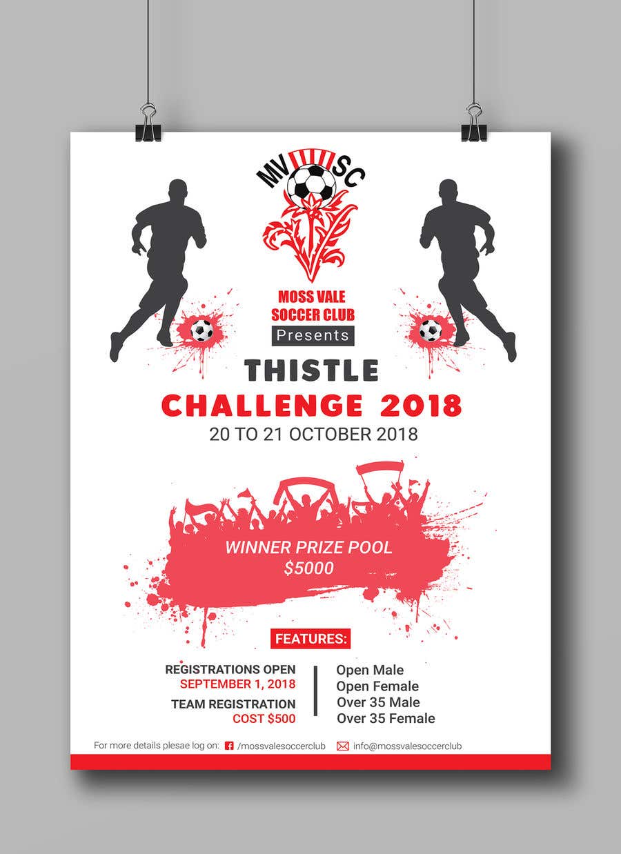 Entri Kontes #32 untuk                                                Digital and Printed Promotional Flyer - Thistle Challenge 2018
                                            