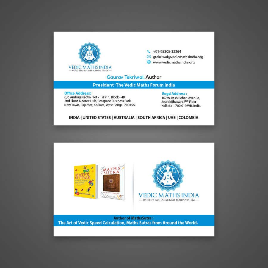 Συμμετοχή Διαγωνισμού #81 για                                                 Design a Business Card for a Successful Author + Entrepreneur
                                            