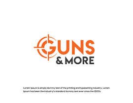 #29 สำหรับ Design a logo for Guns and More โดย Shahrin007