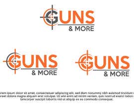 #74 สำหรับ Design a logo for Guns and More โดย GraphicSolution6