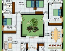 #7 dla Make a Floor Plan of a House (Ground Floor and First Floor) przez kolio5