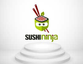 #83 Design Logo and Packaging Sticker for Sushi Brand részére EffectedRidoy által