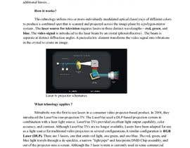 #5 para Write an article titled &quot;Understand What A Laser Projector (Laser TV) Is&quot; de damiandan4