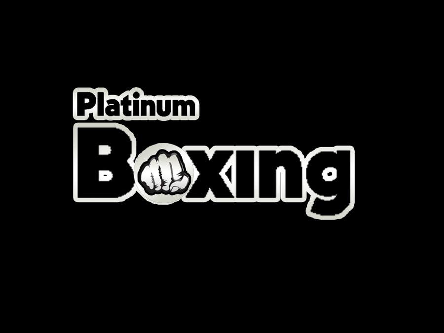 Penyertaan Peraduan #205 untuk                                                 Logo Design for Platinum Boxing
                                            