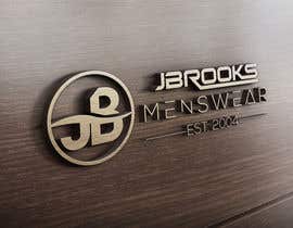 #256 para JBROOKS fine menswear logo de shakilhasan260