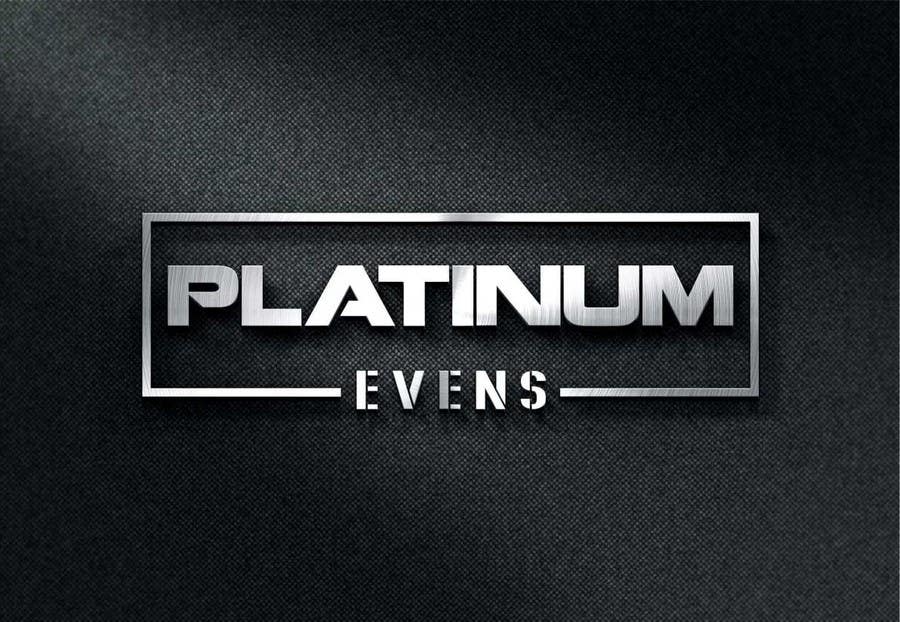 Konkurrenceindlæg #3 for                                                 Design a logo for Platinum Events
                                            