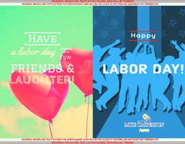 #34 for 9 x 6 Labor Day Card Design by amielarevalo